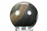 Polished Polychrome Jasper Sphere - Madagascar #383939-1